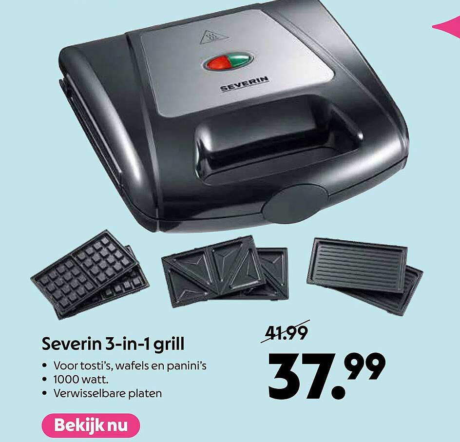Severin 3-in-1 grill
