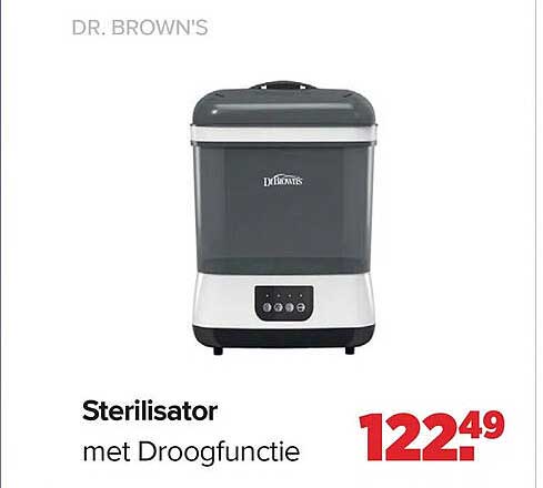 Sterilisator met Droogfunctie