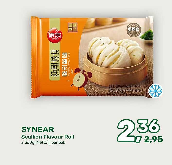 SYNEAR Scallion Flavour Roll à 360g (Netto) | per pak