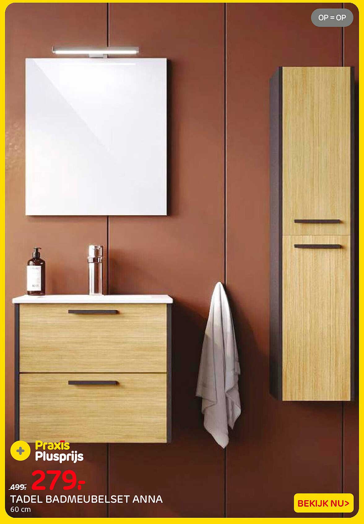 TADEL BADMEUBELSET ANNA 60 cm