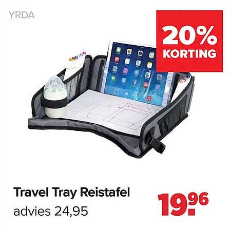 Travel Tray Reistafel 20% korting
