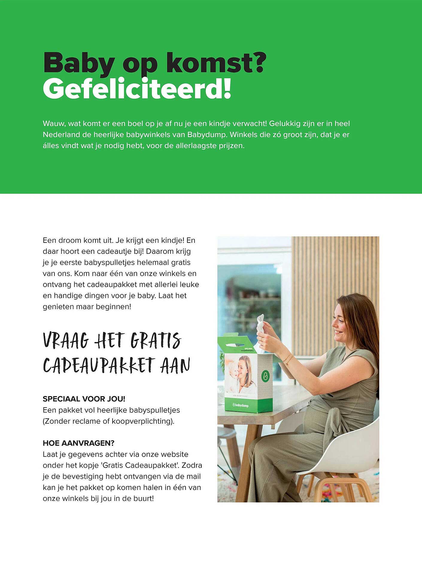 Vraag het gratis cadeaupakket aan