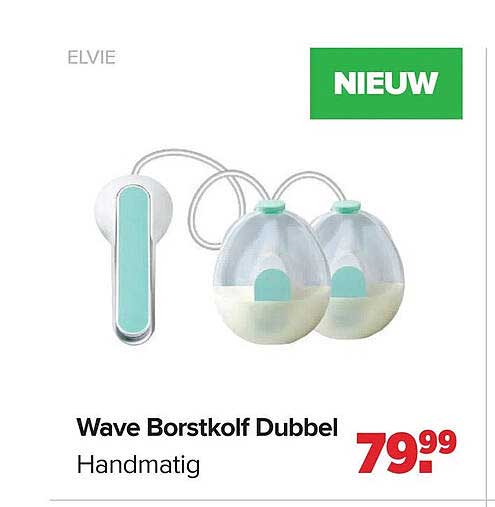 Wave Borstkolf Dubbel Handmatig