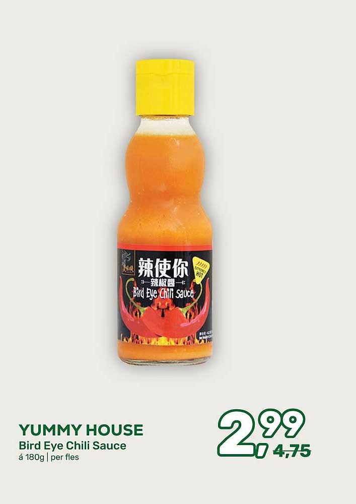 YUMMY HOUSE Bird Eye Chili Sauce
