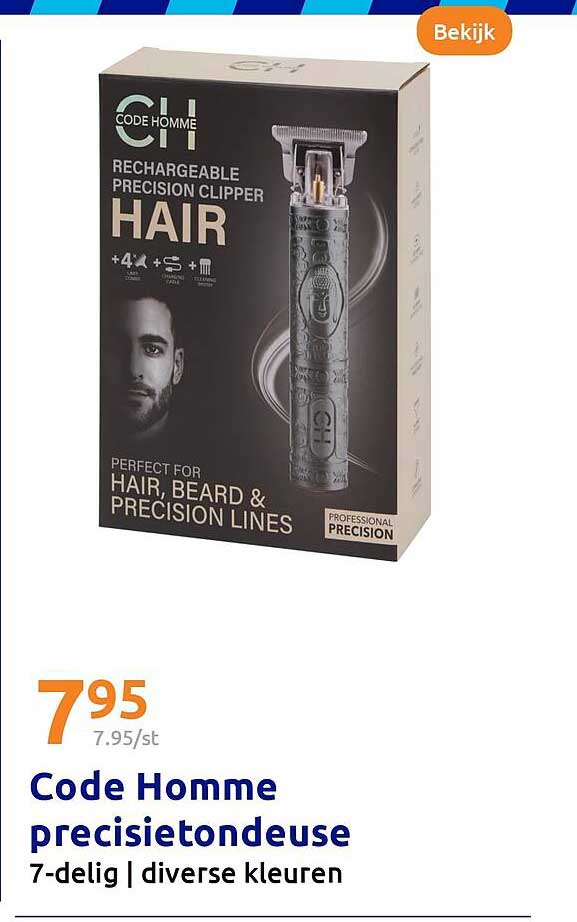 Code Homme precisietondeuse