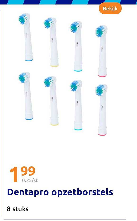 Dentapro opzetborstels