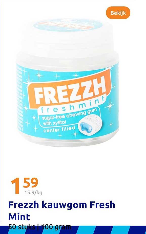 Frezzzh kauwgom Fresh Mint