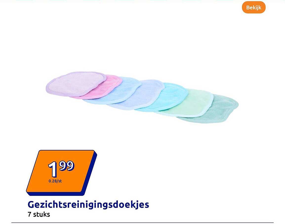 Gezichtsreinigingsdoekjes