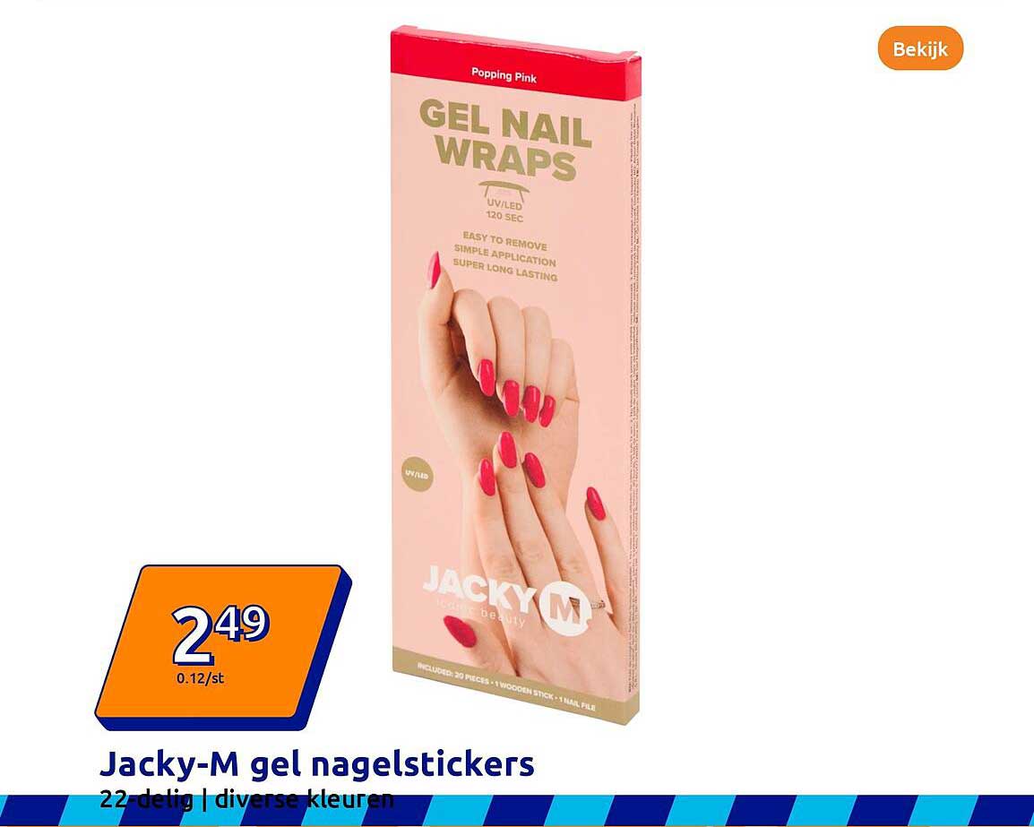 Jacky-M gel nagelstickers