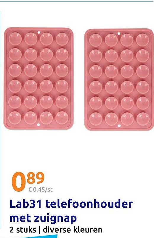 Lab31 telefoonhouder met zuignap
