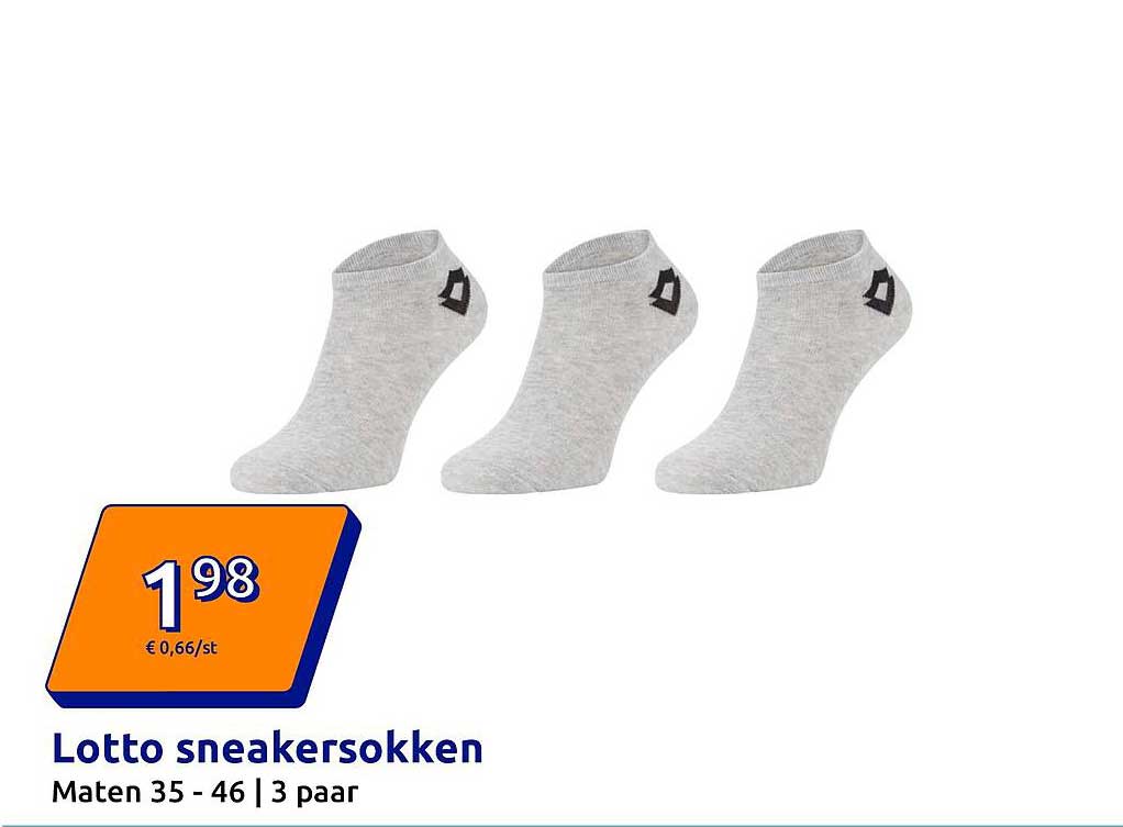 Lotto sneakersokken