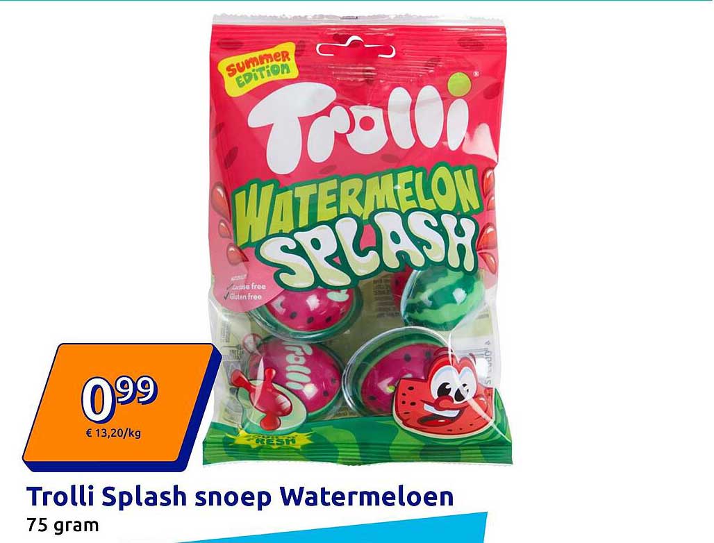 Trolli Splash snoep Watermelon