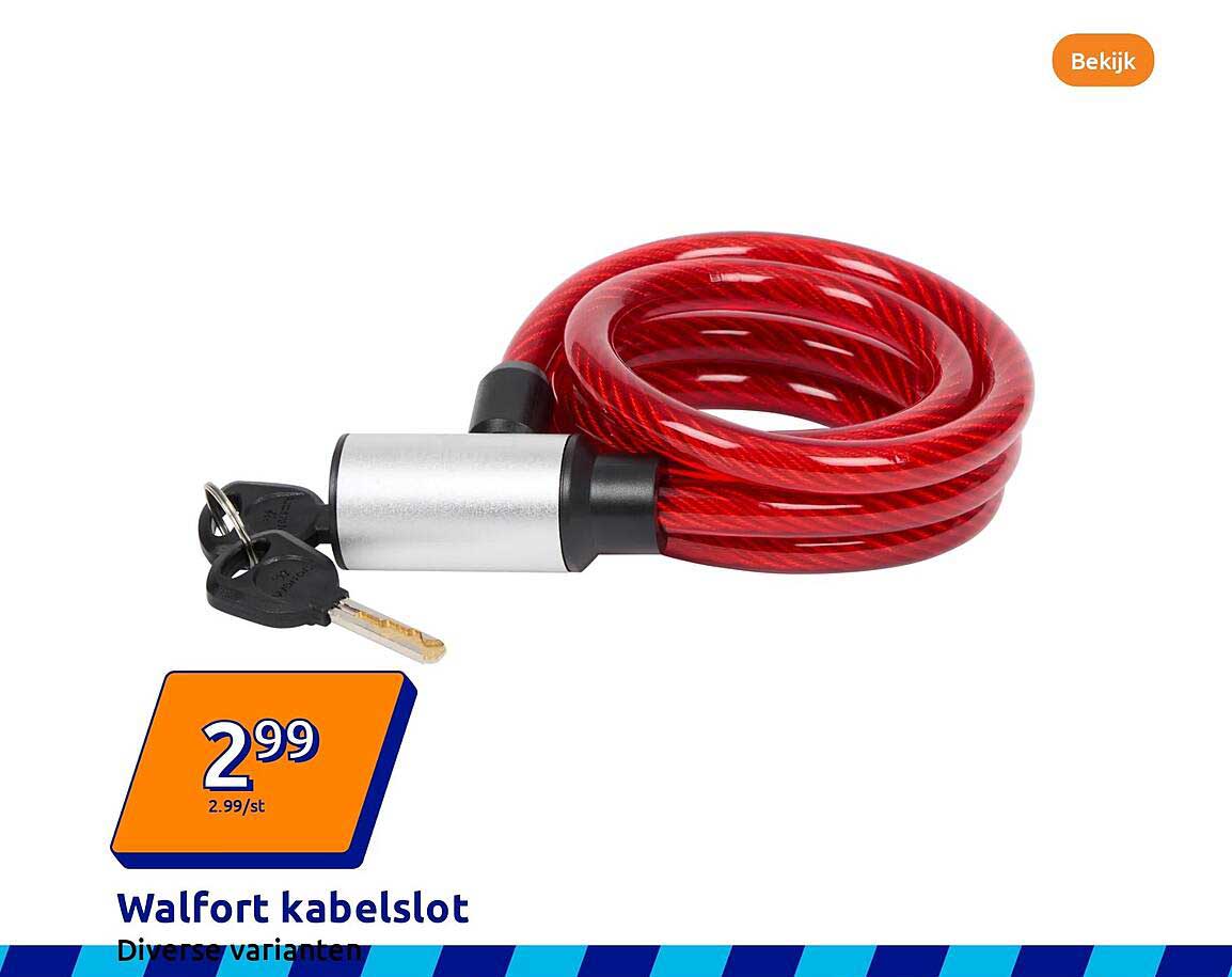 Walfort kabelslot