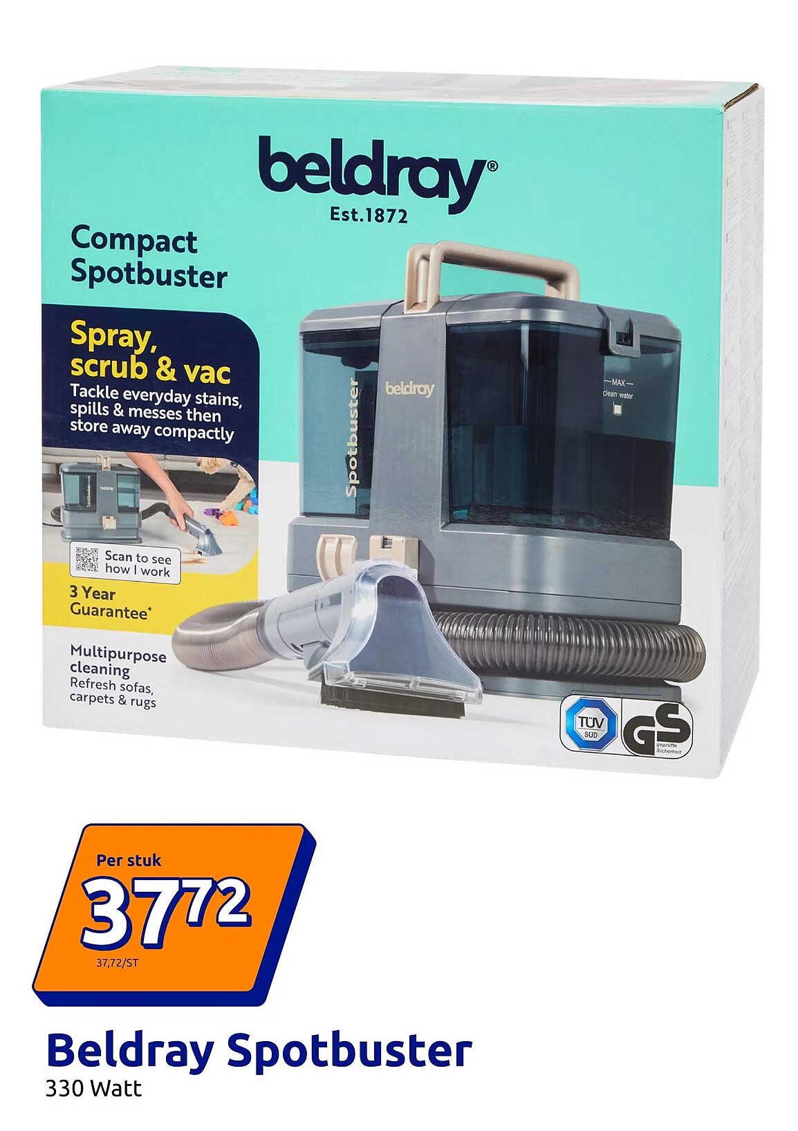 Beldray Spotbuster 330 Watt
