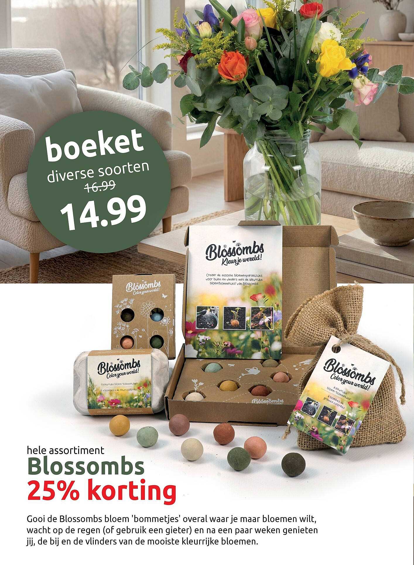 boeket diverse soorten