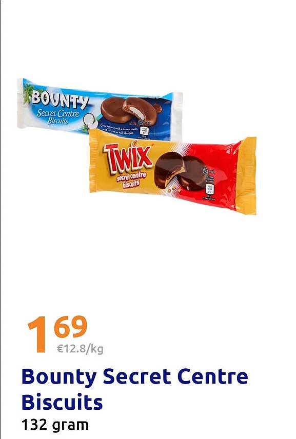 Bounty Secret Centre Biscuits