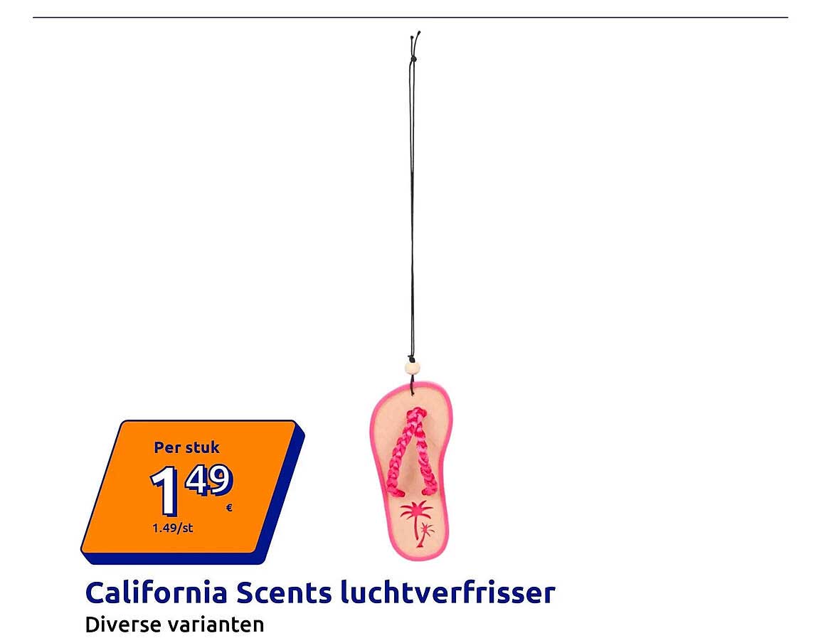 California Scents luchtverfrisser Diverse varianten