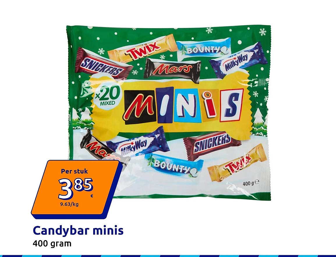 Candybar minis