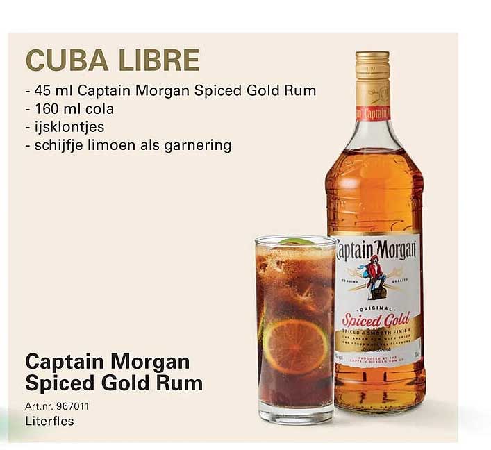 Captain Morgan Spiced Gold Rum
