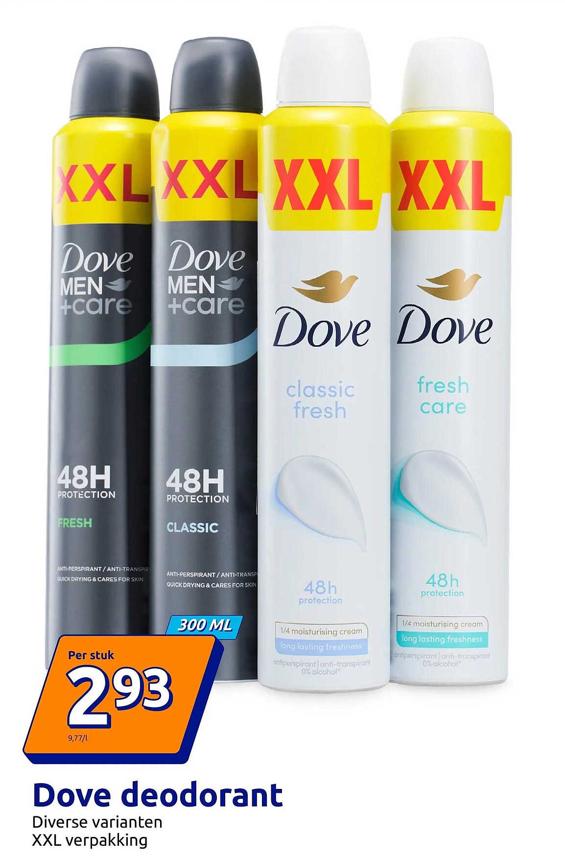 Dove deodorant