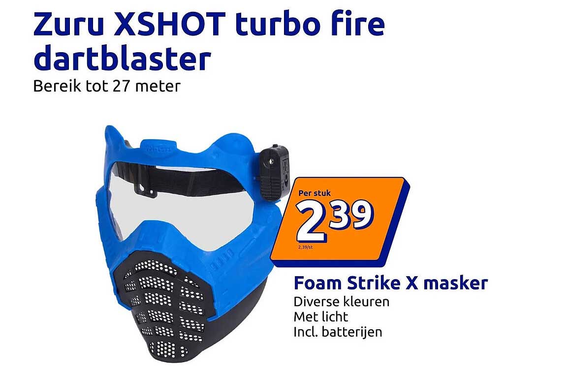 Foam Strike X masker