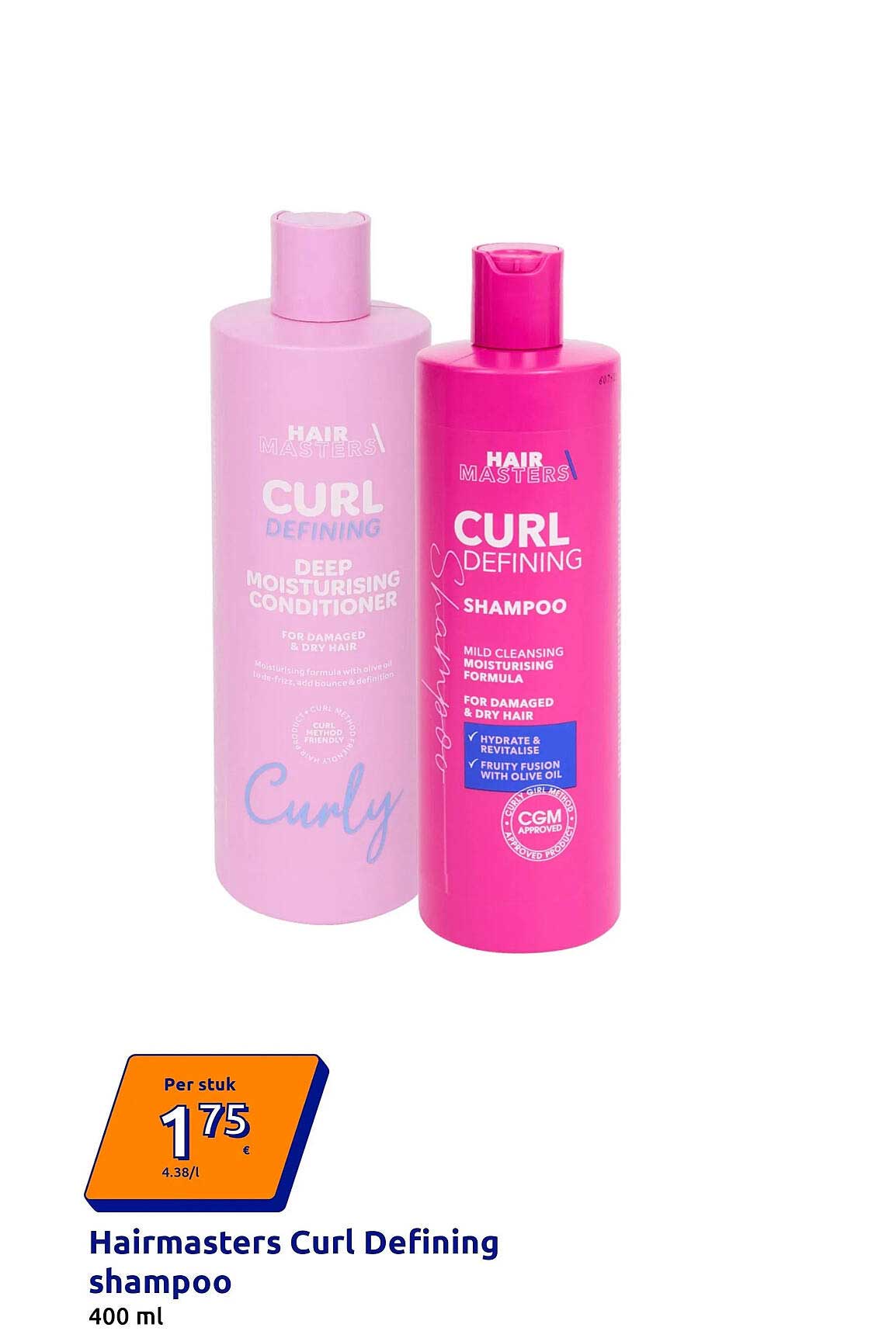 Hairmasters Curl Defining shampoo