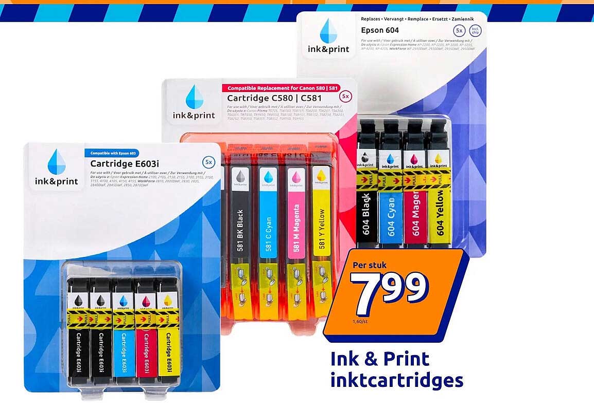 Ink & Print inktcartridges