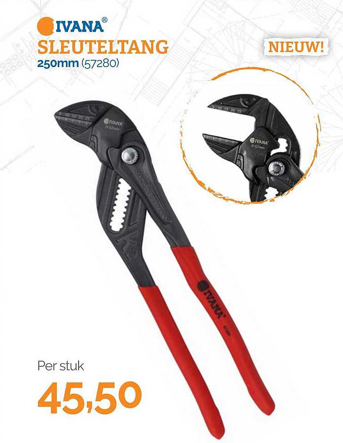 IVANA SLEUTELTANG 250mm (57280) NIEUW!