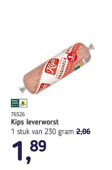 Kips leverworst
