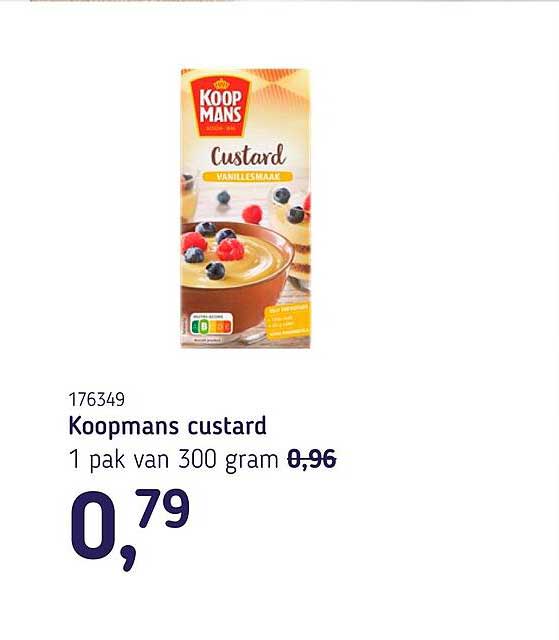 Koopmans custard