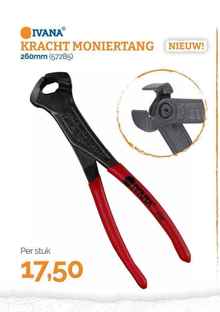 KRACHT MONIERTANG 260mm (57285) NIEUW!
