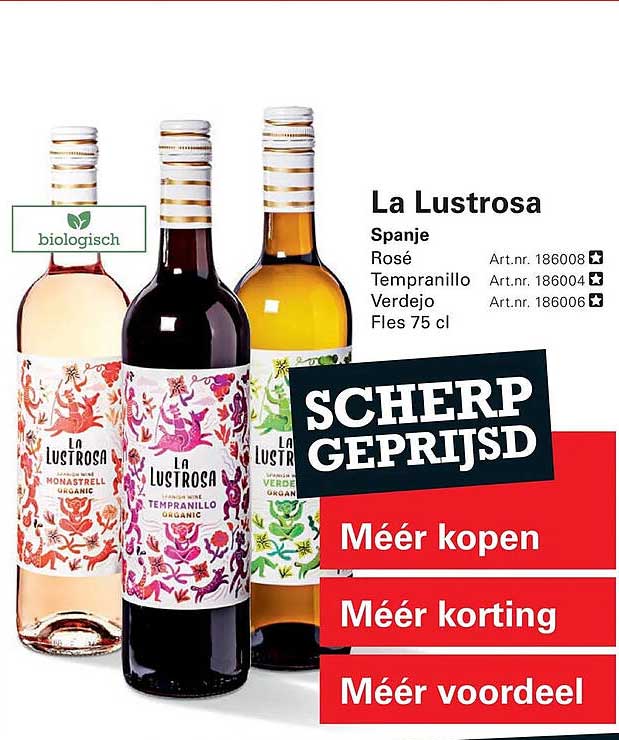 La Lustrosa Scherp geprijsd