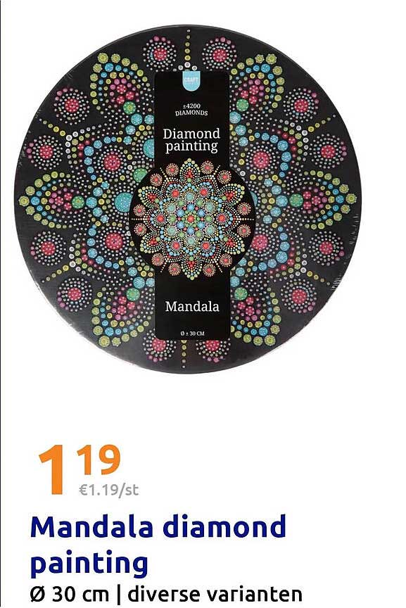 Mandala diamond painting