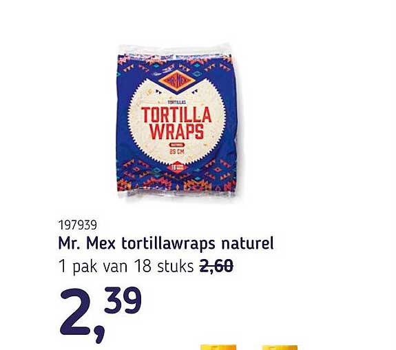 Mr. Mex tortillawraps naturel