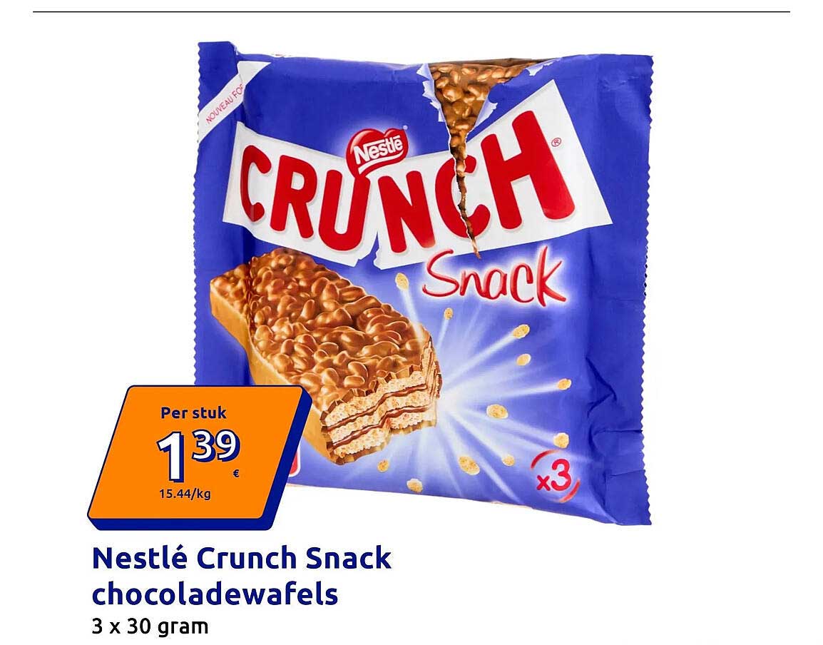 Nestlé Crunch Snack chocoladewafels