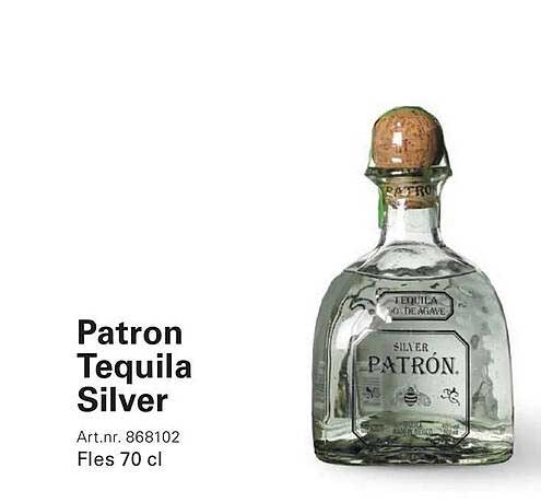 Patron Tequila Silver