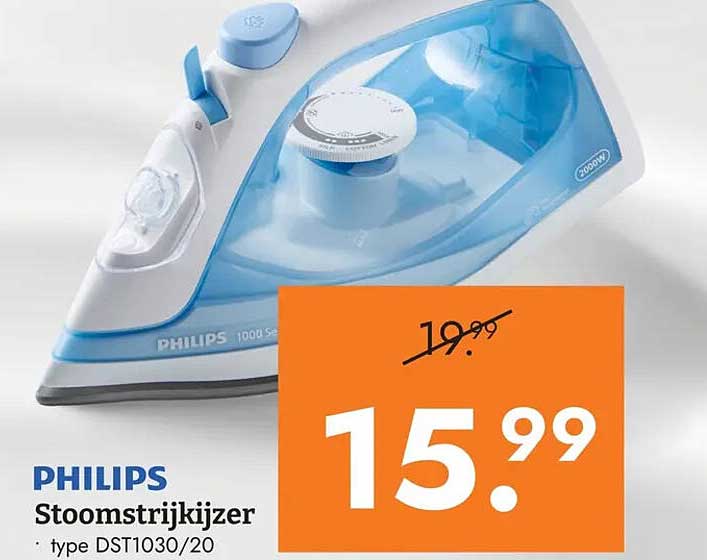 PHILIPS Stoomstrijkijzer type DST1030/20