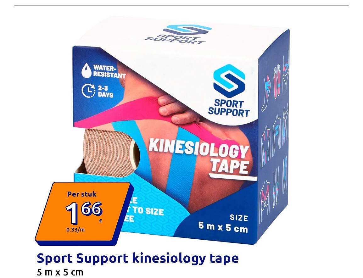 Sport Support kinesiology tape 5 m x 5 cm