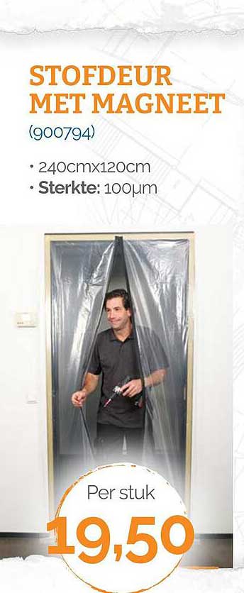 STOFDEUR MET MAGNEET (900794)