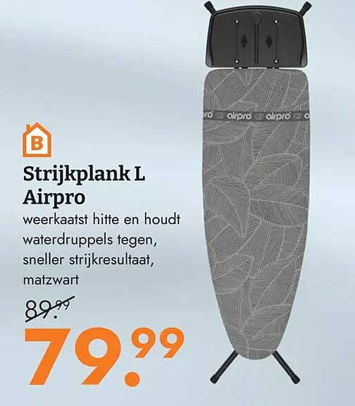 Strijkplank L Airpro