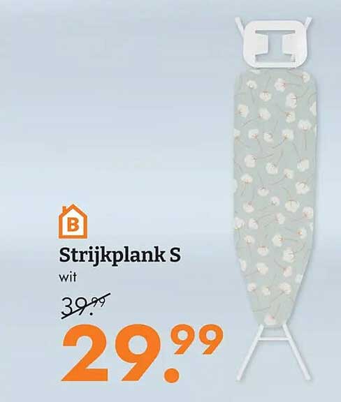 Strijkplank S wit