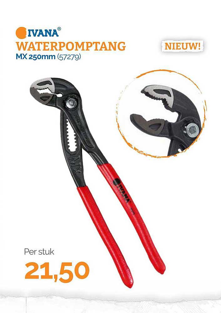 WATERPOMPTANG MX 250mm (57279) NIEUW!