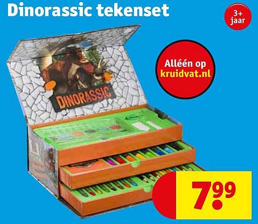 Dinorassic tekenset