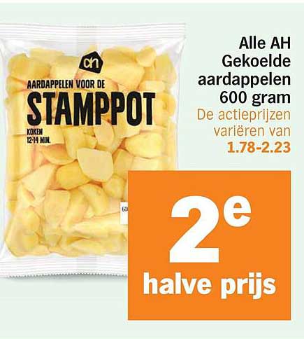 Aardappelen voor de stamppot 2e halve prijs