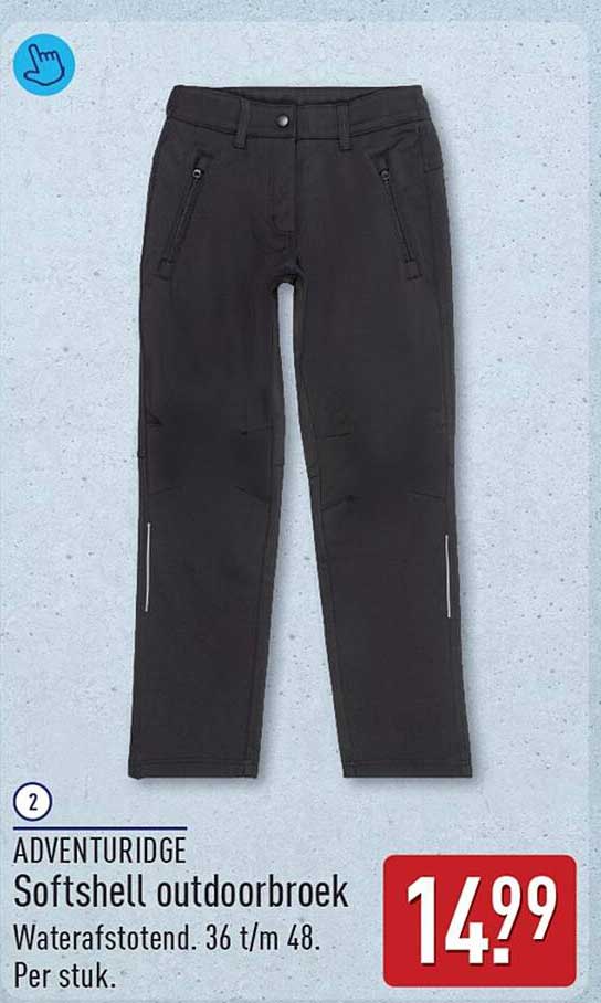 ADVENTURIDGE Softshell outdoorbroek