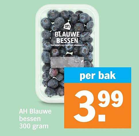 AH Blauwe bessen 300 gram
