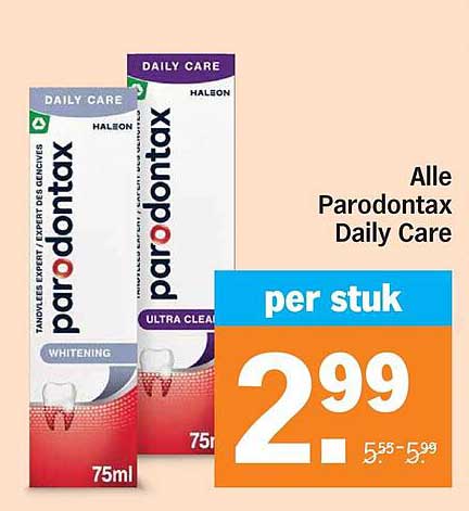 Alle Parodontax Daily Care per stuk