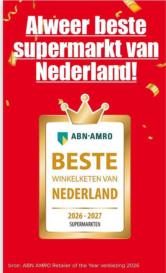 Alweer beste supermarkt van Nederland!