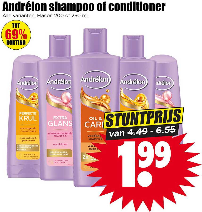 Andrélon shampoo of conditioner