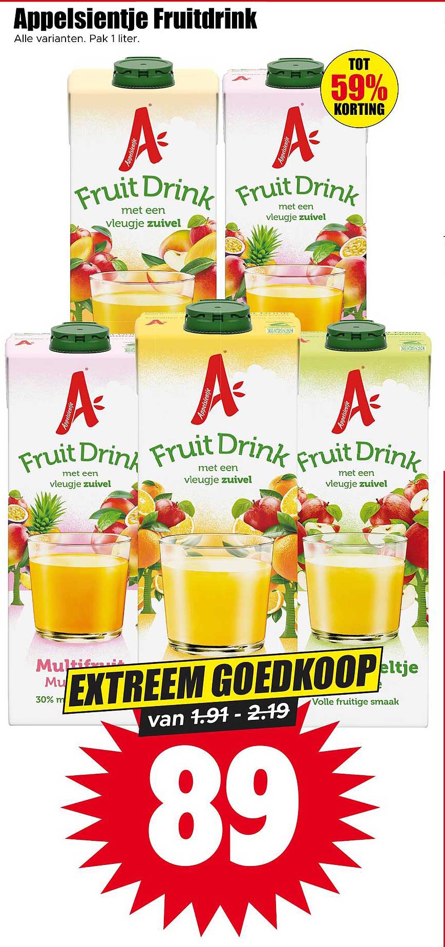 Appelsientje Fruitdrink